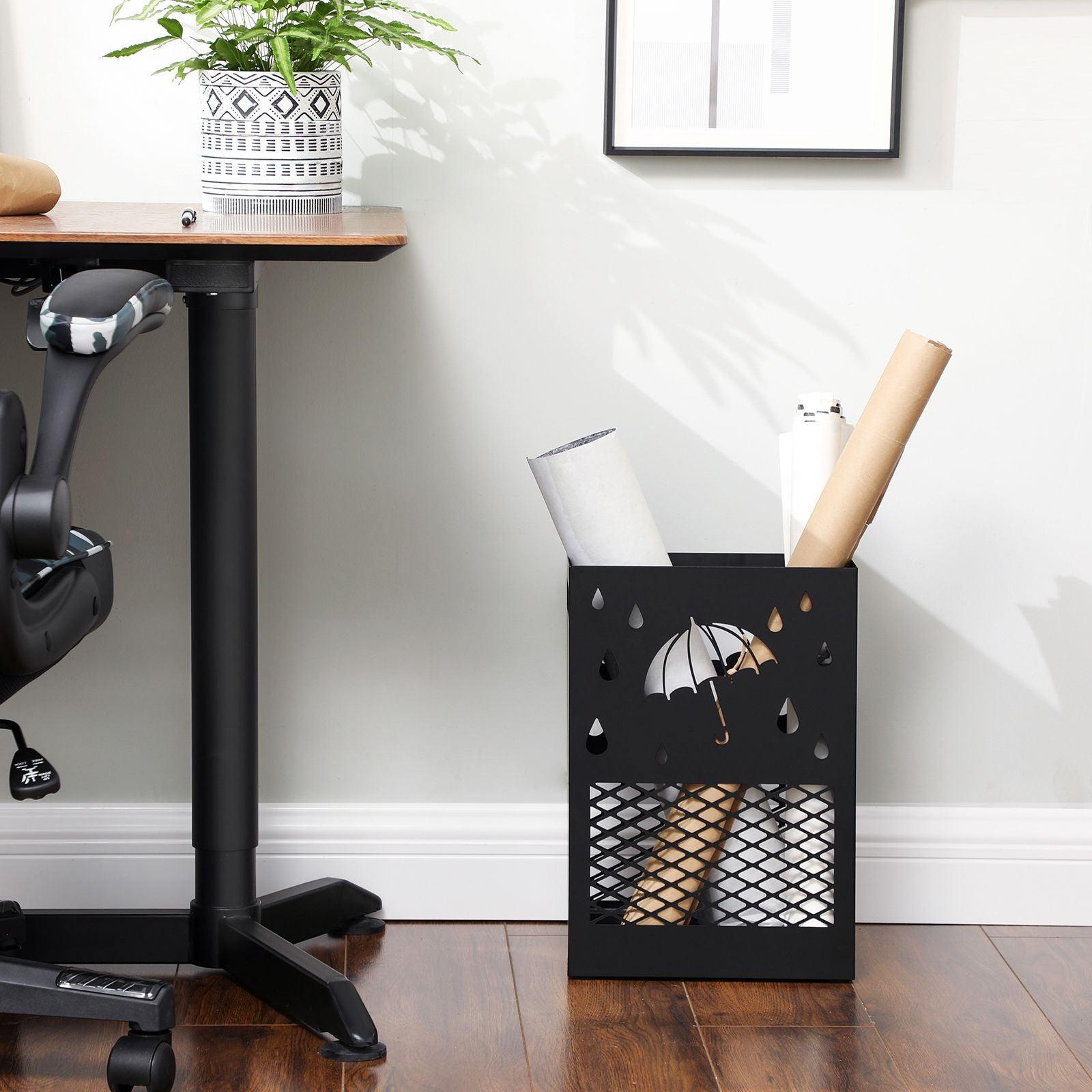 Metal Umbrella Stand with a Removable Drip Tray FredCo