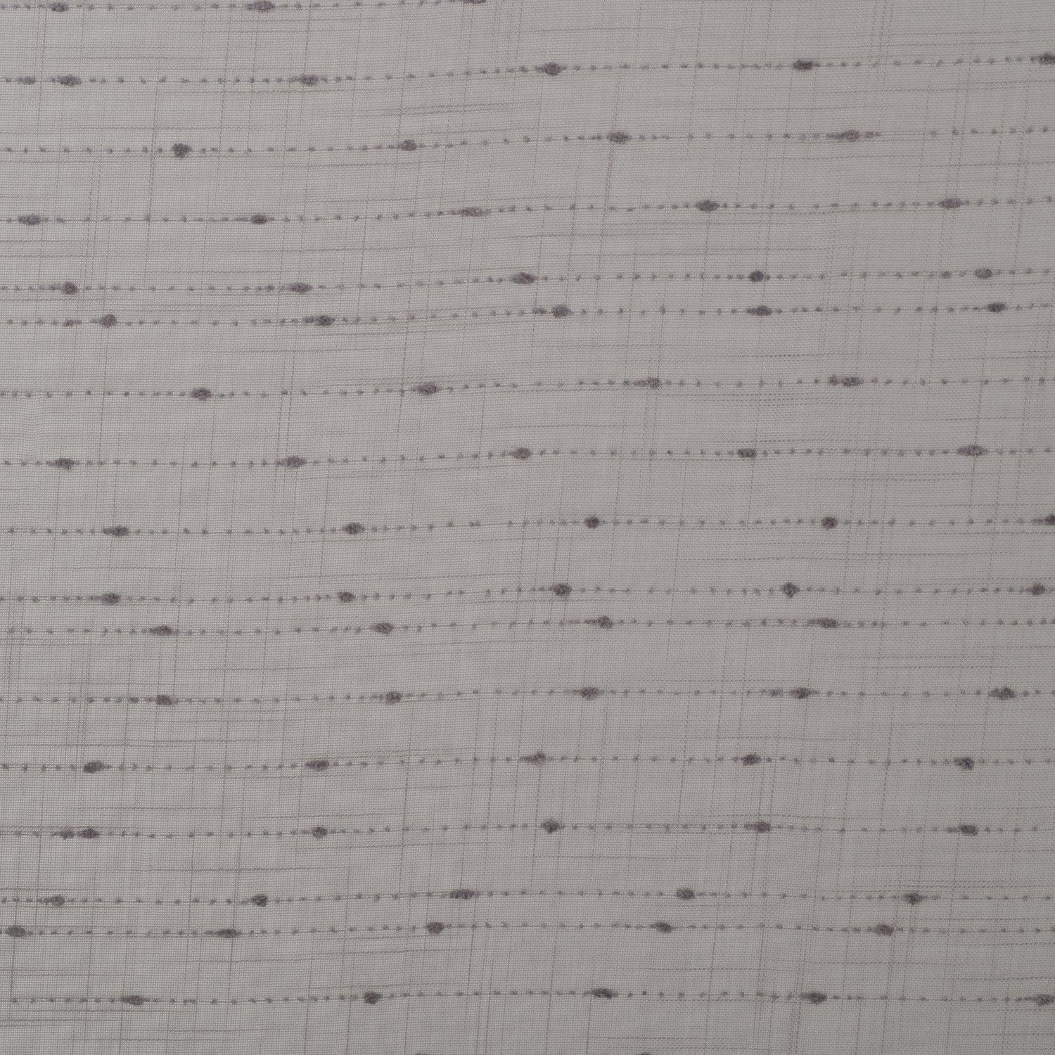 Meteorite Speckled Modern Sheer Grommet 2-Piece Curtain Panel Set FredCo