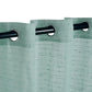 Meteorite Speckled Modern Sheer Grommet 2-Piece Curtain Panel Set FredCo