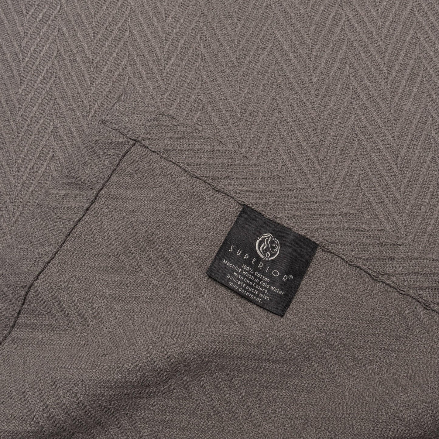 Metro All-Season 100% Cotton Thermal Woven Blanket FredCo