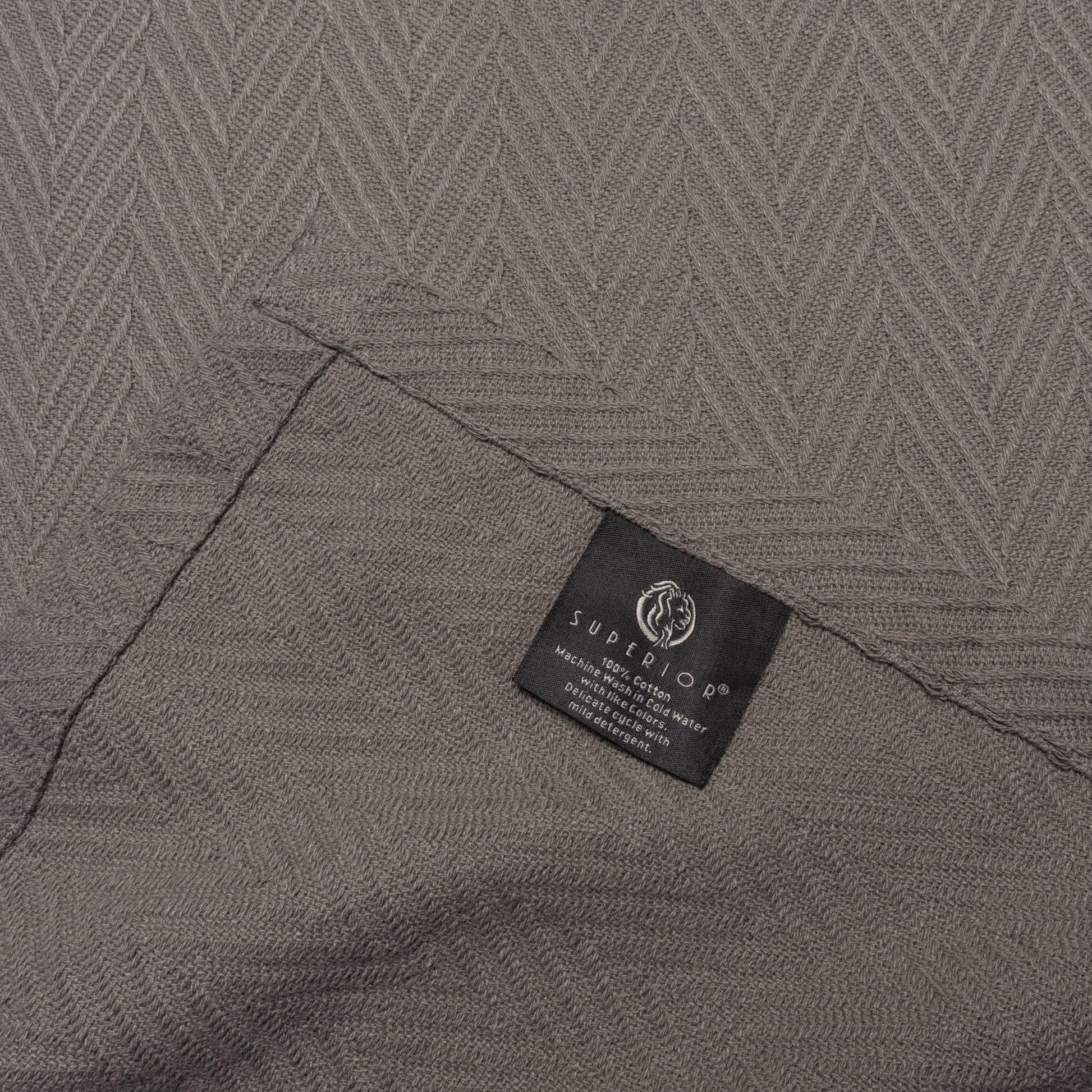 Metro All-Season 100% Cotton Thermal Woven Blanket FredCo