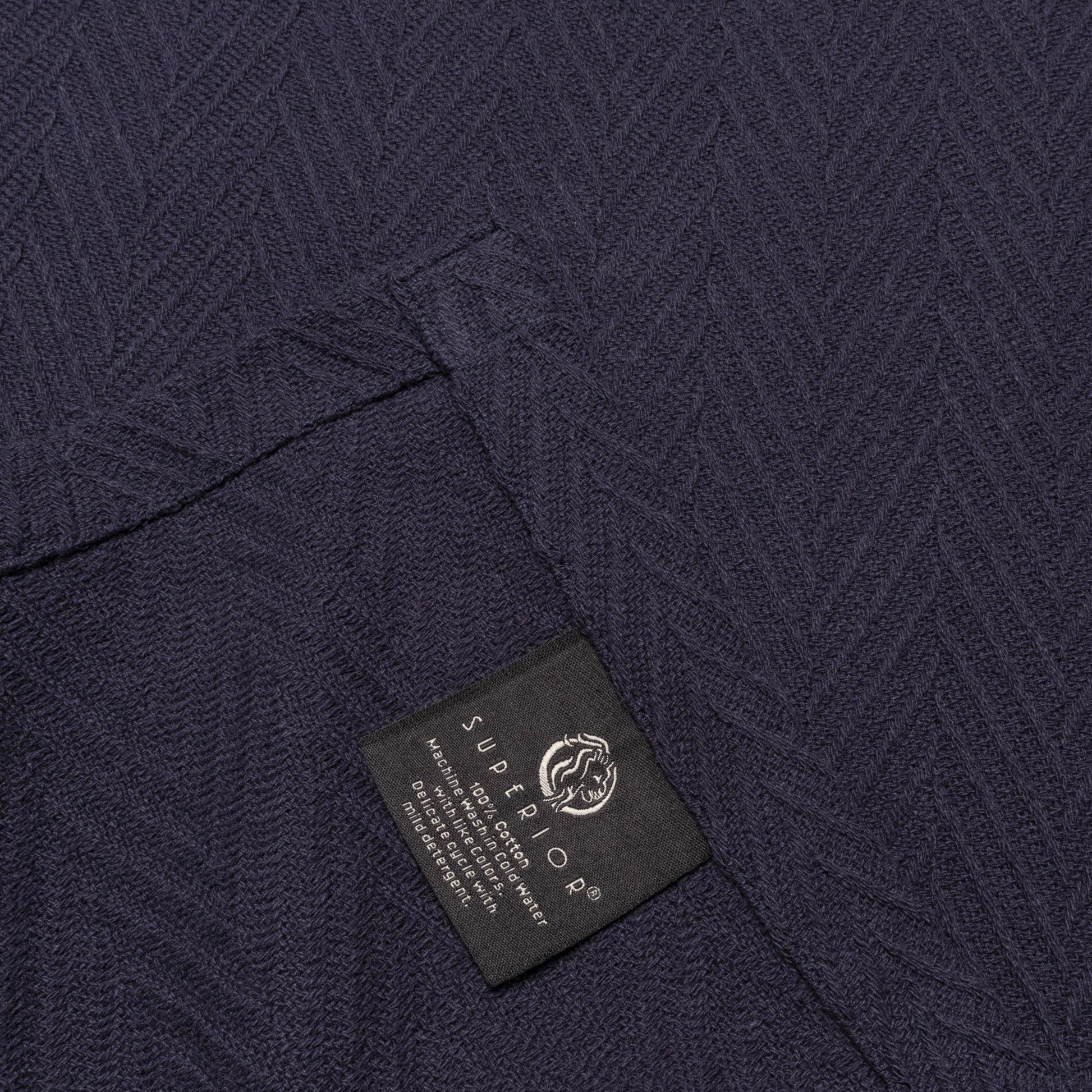 Metro All-Season 100% Cotton Thermal Woven Blanket FredCo