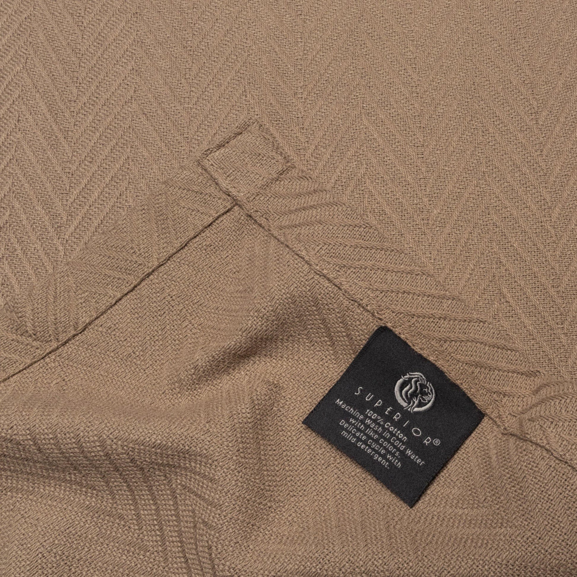 Metro All-Season 100% Cotton Thermal Woven Blanket FredCo