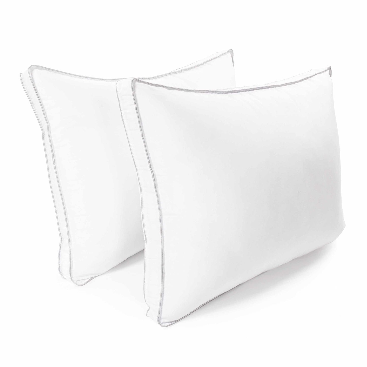 Microfiber Hypoallergenic 2-Piece Pillow Set with 1.5 Inch Gusset FredCo