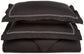 Microfiber Wrinkle-Resistant 6-line Embroidered Duvet Cover Pillow Sham Set FredCo