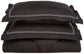 Microfiber Wrinkle-Resistant 6-line Embroidered Duvet Cover Pillow Sham Set FredCo