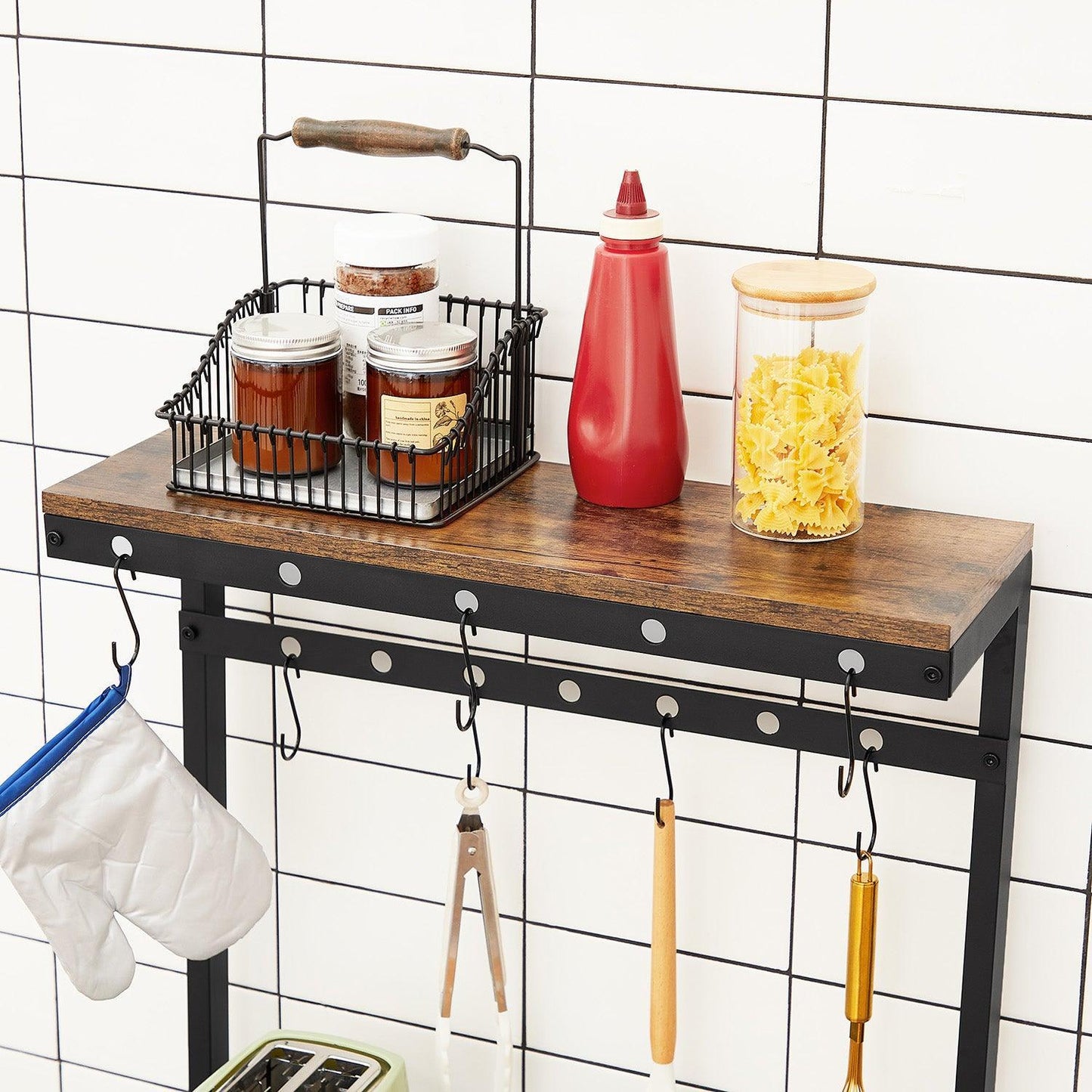 Microwave Oven Stand Rack FredCo