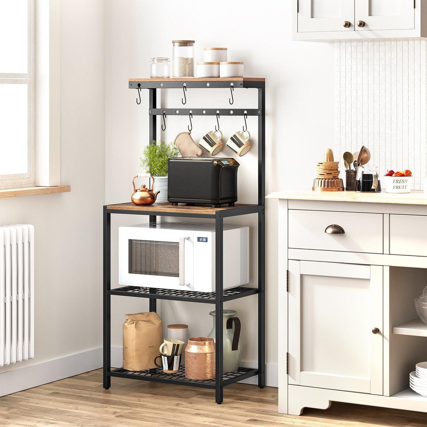 Microwave Oven Stand Rack FredCo