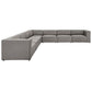 Mingle Vegan Leather 7-Piece Sectional Sofa, EEI-4798 FredCo