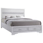 Miranda Platform Storage Bedroom Set Coaster Eastern King, 4 Piece FredCo