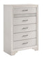 Miranda Platform Storage Bedroom Set Coaster Eastern King, 5 Piece FredCo