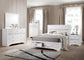 Miranda Platform Storage Bedroom Set Coaster Queen, 4 Piece FredCo