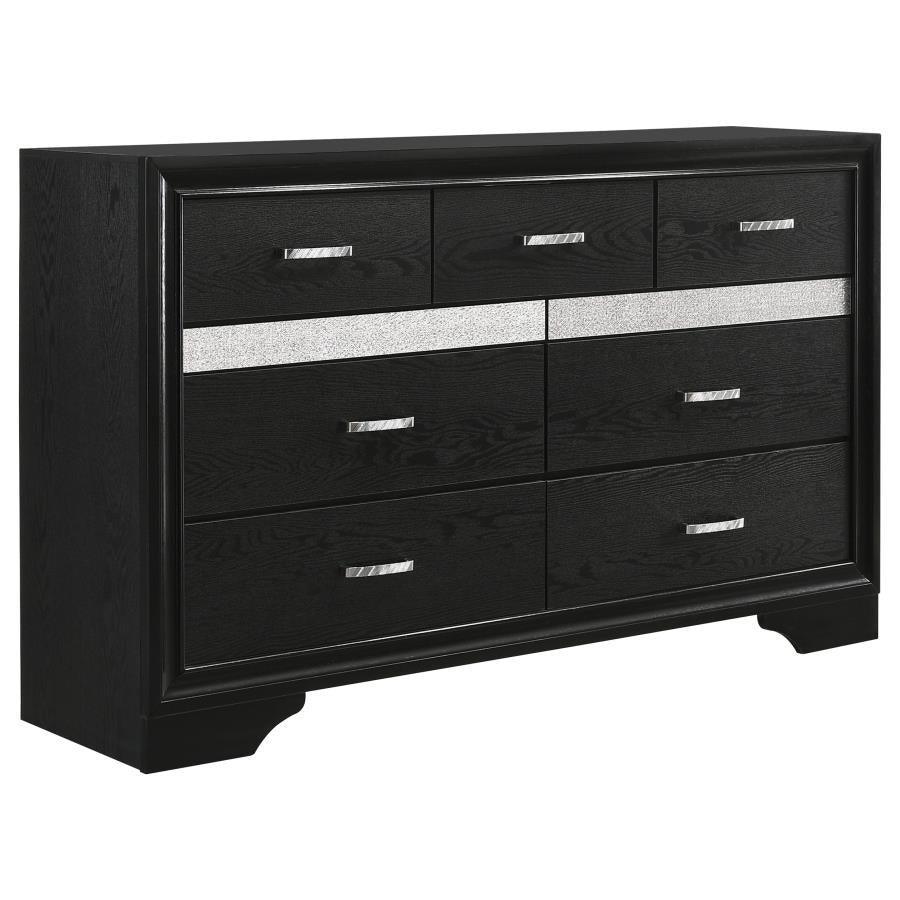 Miranda Platform Storage Bedroom Set Coaster Queen, 5-Piece FredCo