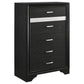 Miranda Platform Storage Bedroom Set Coaster Queen, 5-Piece FredCo