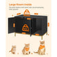Modern Cat Litter Box Furniture Hidden FredCo