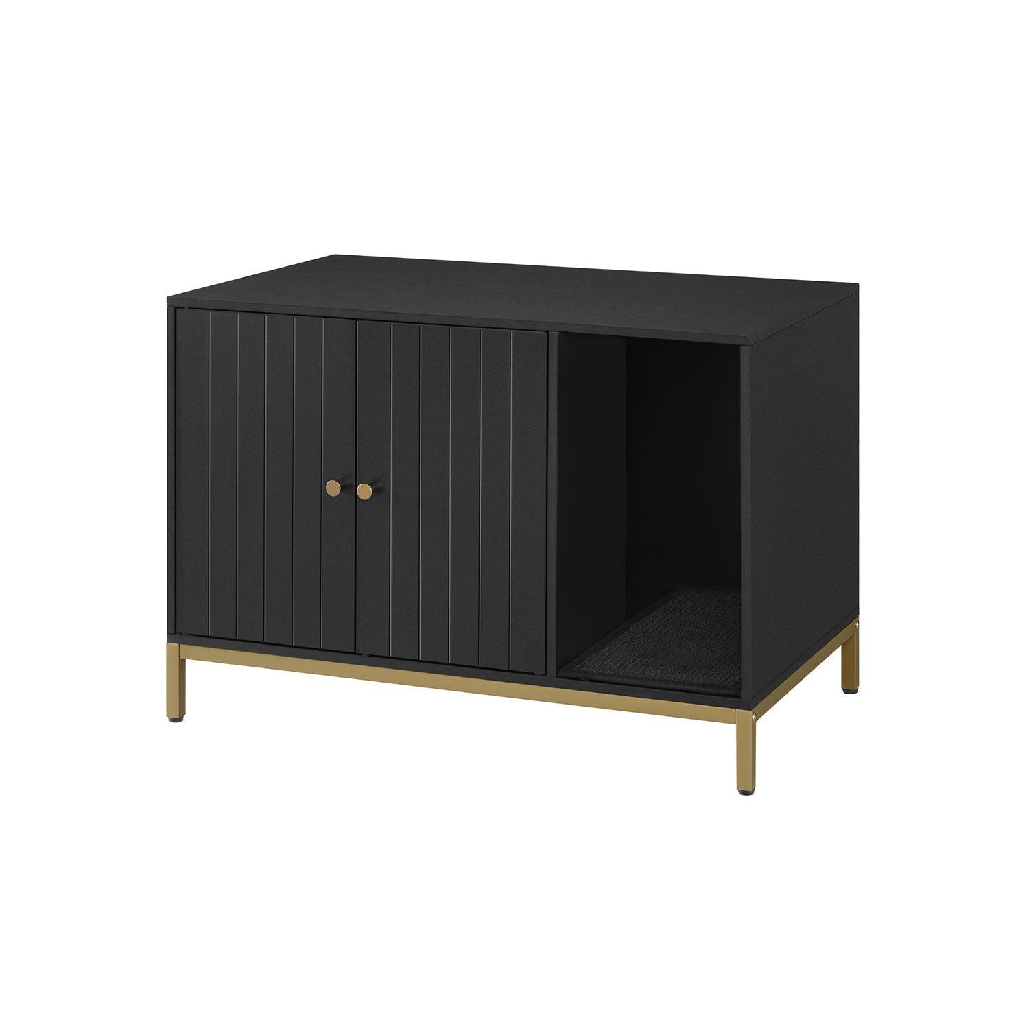 Modern Cat Litter Box Furniture Hidden FredCo