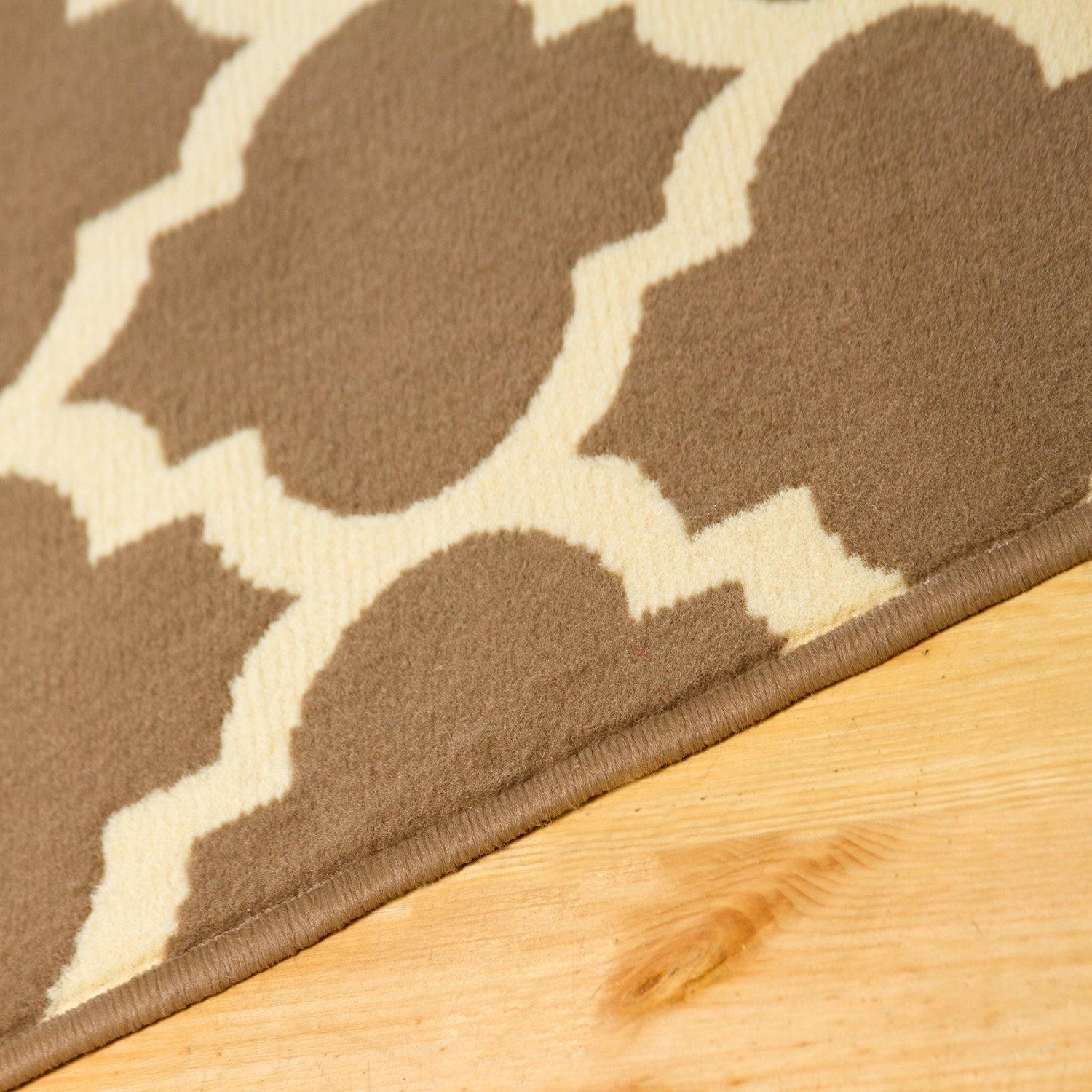 Modern Contemporary Quatrefoil Trellis Rug FredCo