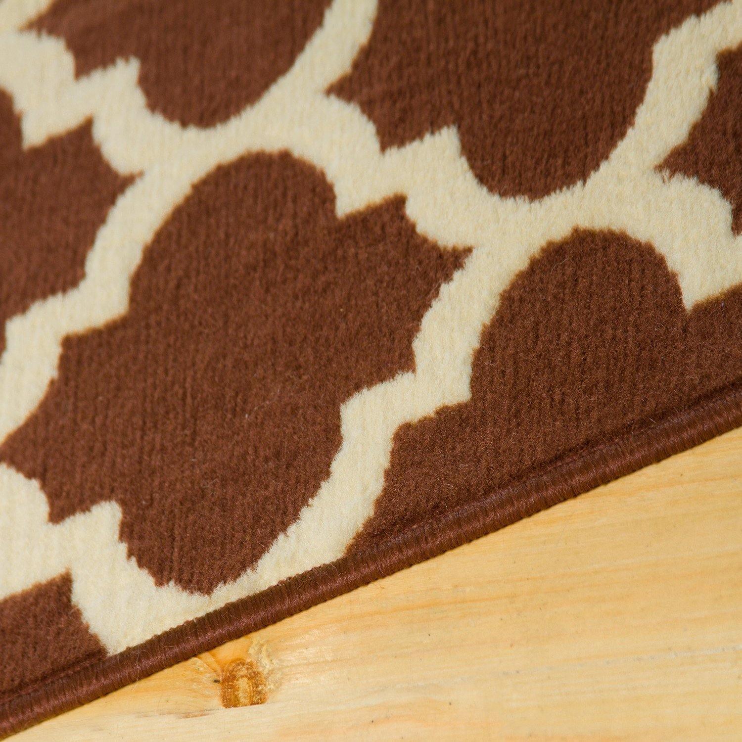 Modern Contemporary Quatrefoil Trellis Rug FredCo