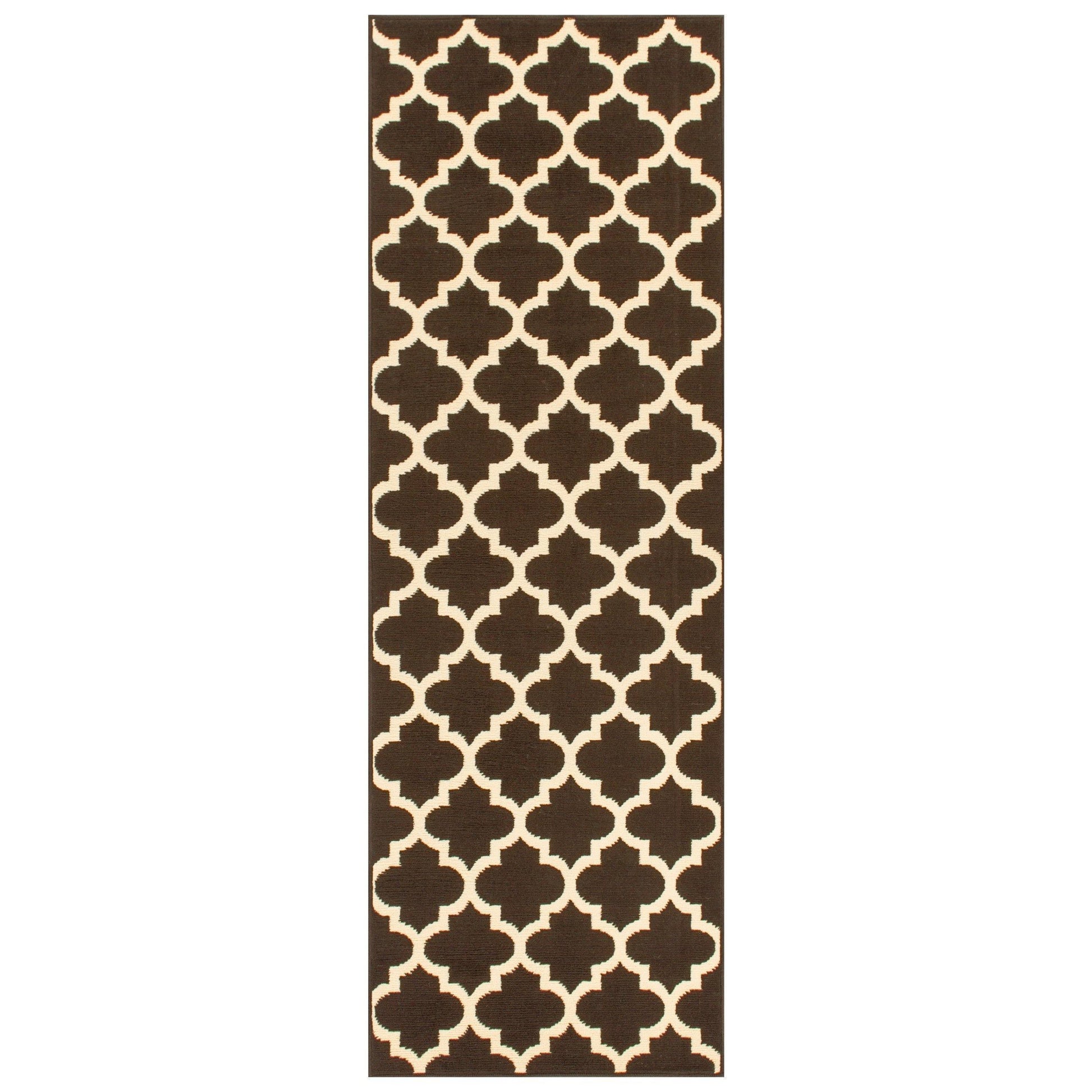 Modern Contemporary Quatrefoil Trellis Rug FredCo