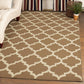 Modern Contemporary Quatrefoil Trellis Rug FredCo