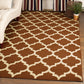 Modern Contemporary Quatrefoil Trellis Rug FredCo