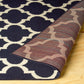 Modern Contemporary Quatrefoil Trellis Rug FredCo