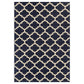 Modern Contemporary Quatrefoil Trellis Rug FredCo