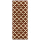 Modern Contemporary Quatrefoil Trellis Rug FredCo