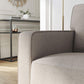Modern Upholstered Sofa with Cotton-Linen Surface FredCo