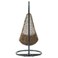 Modway Abate Wicker Rattan Outdoor Patio Swing Chair FredCo