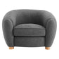 Modway Abundant Boucle Upholstered Fabric Armchair FredCo