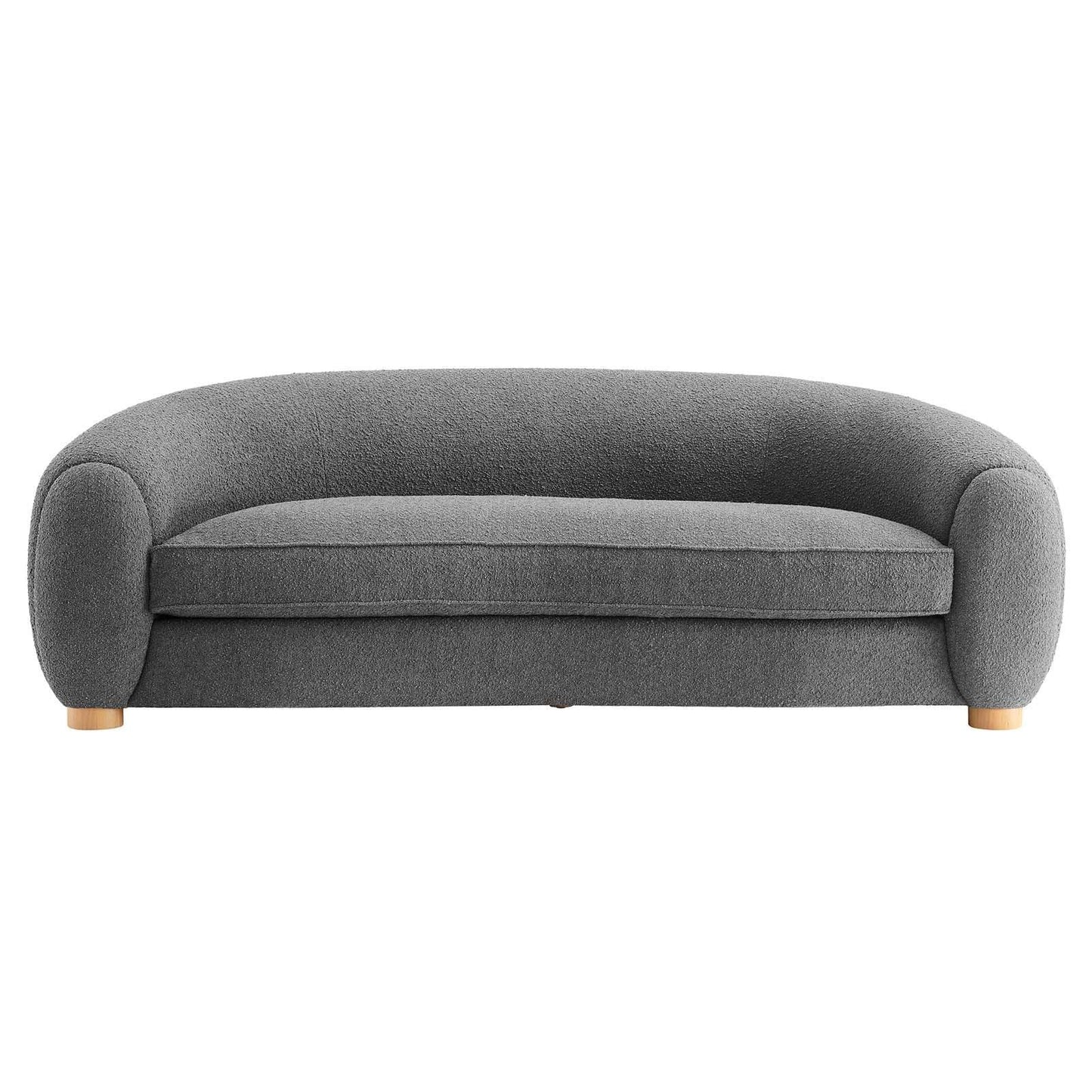 Modway Abundant Boucle Upholstered Fabric Sofa FredCo