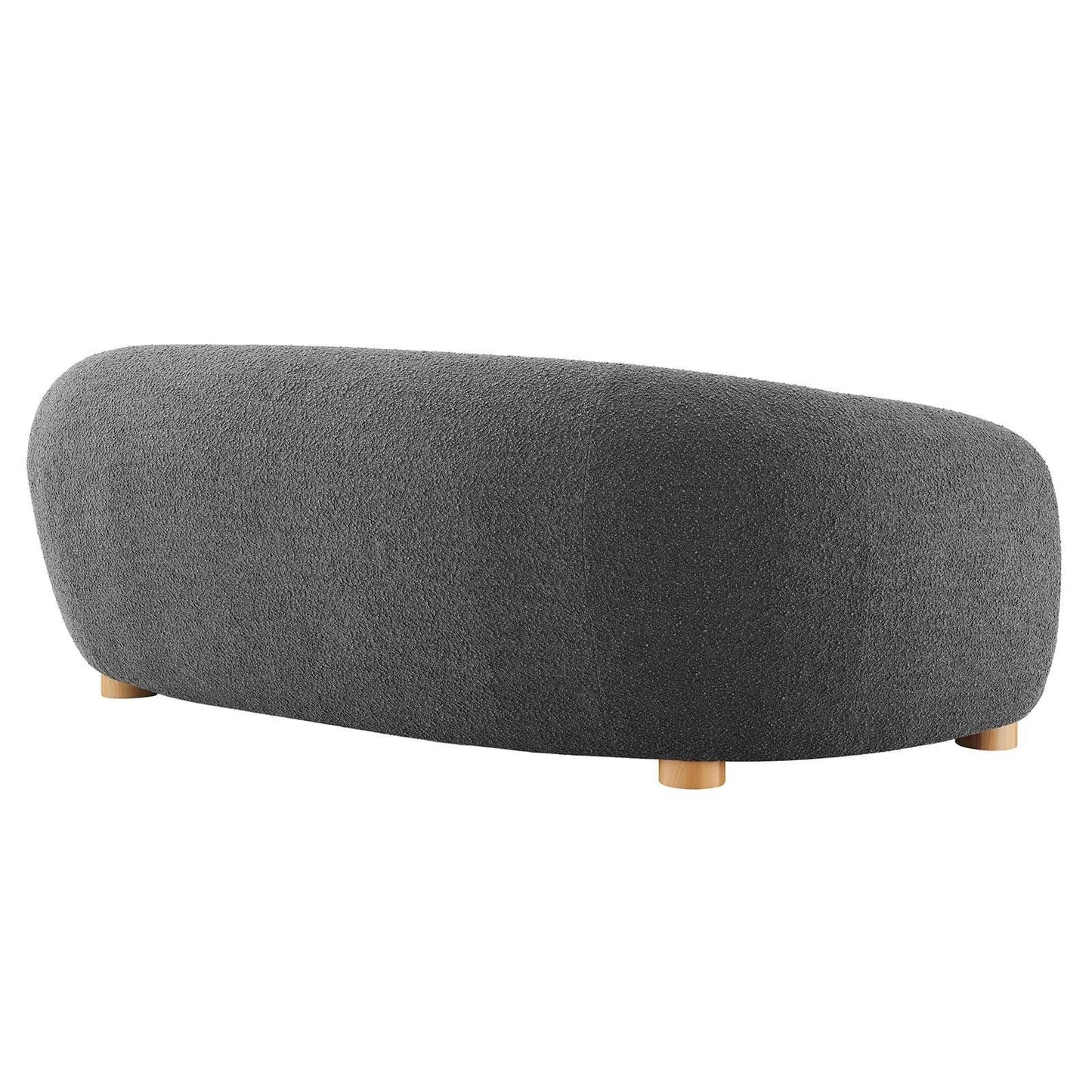 Modway Abundant Boucle Upholstered Fabric Sofa FredCo