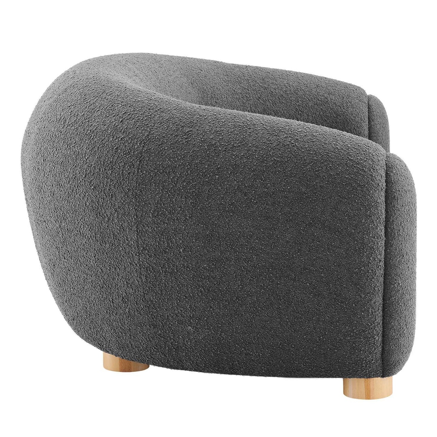 Modway Abundant Boucle Upholstered Fabric Sofa FredCo