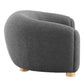 Modway Abundant Boucle Upholstered Fabric Sofa FredCo
