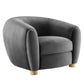 Modway Abundant Performance Velvet Armchair FredCo