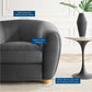 Modway Abundant Performance Velvet Armchair FredCo