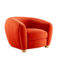 Modway Abundant Performance Velvet Armchair FredCo