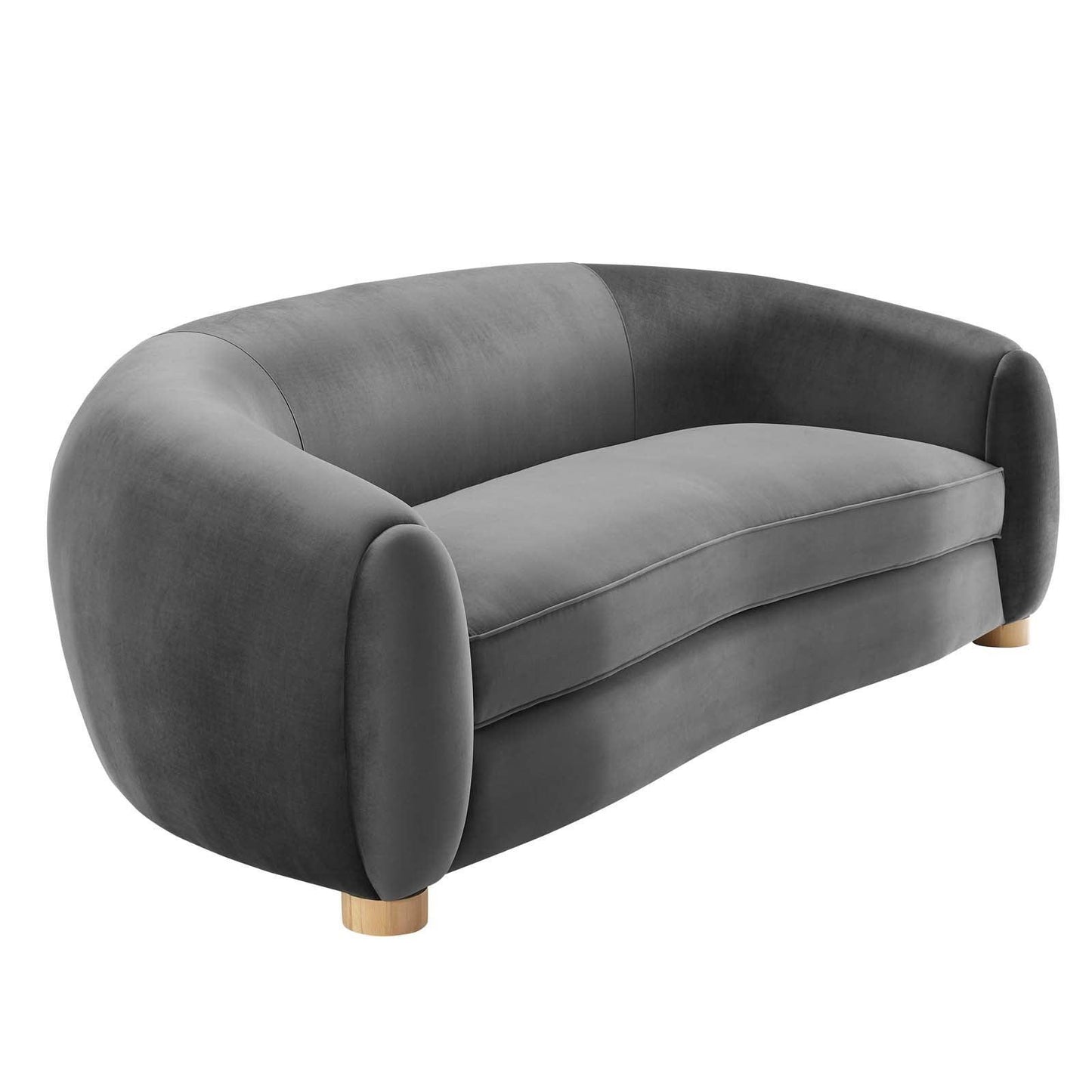 Modway Abundant Performance Velvet Sofa FredCo