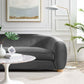 Modway Abundant Performance Velvet Sofa FredCo