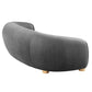 Modway Abundant Performance Velvet Sofa FredCo