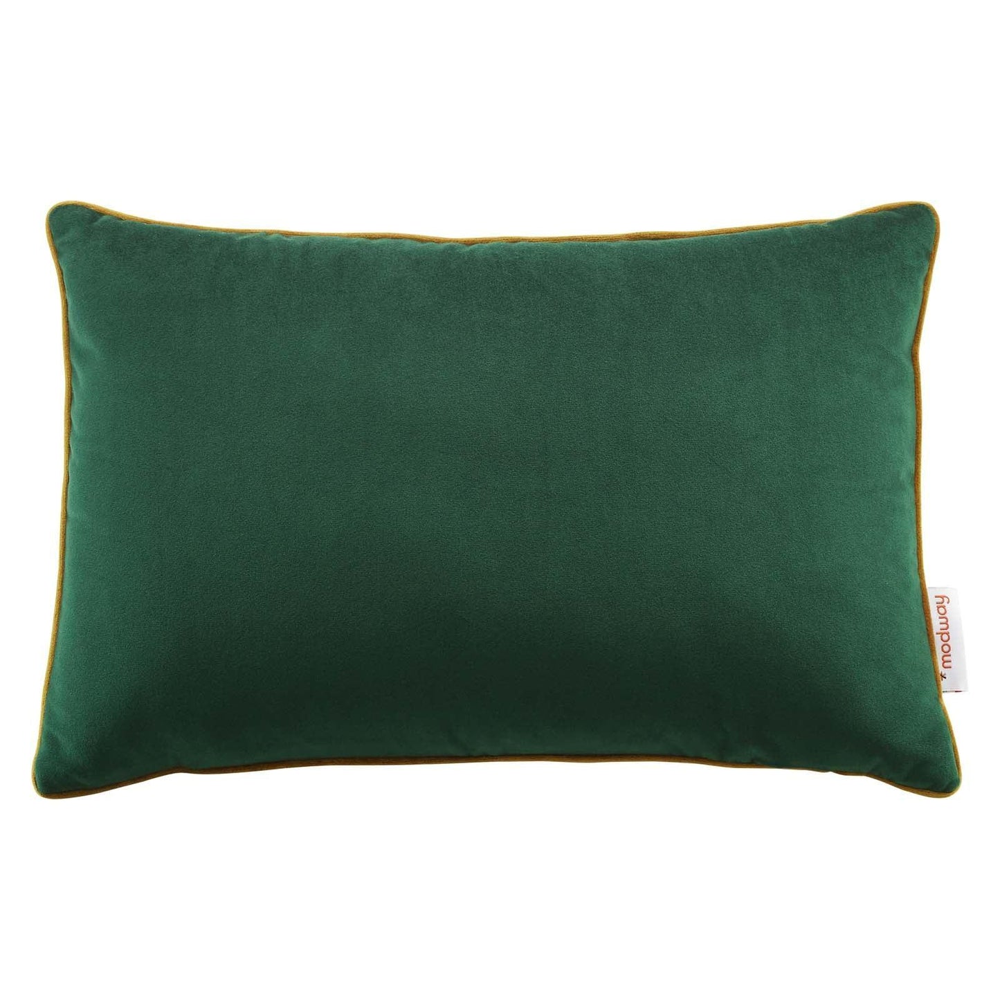Modway Accentuate 18" Lumbar Performance Velvet Throw Pillow FredCo