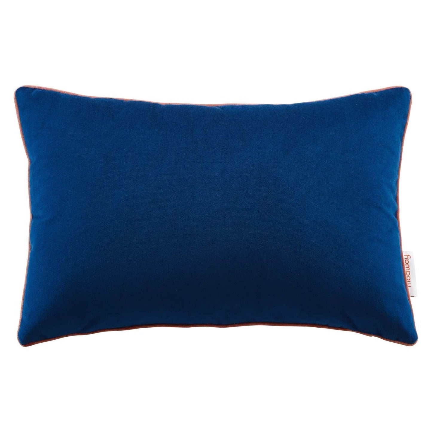 Modway Accentuate 18" Lumbar Performance Velvet Throw Pillow FredCo