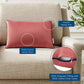 Modway Accentuate 18" Lumbar Performance Velvet Throw Pillow FredCo