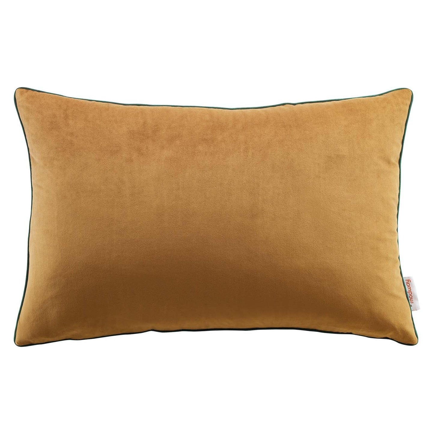 Modway Accentuate 24" Lumbar Performance Velvet Throw Pillow FredCo