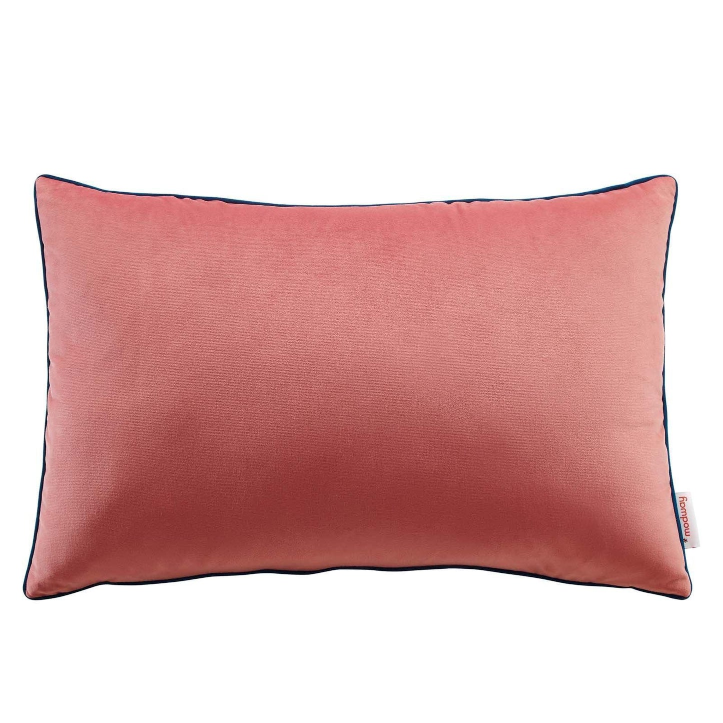 Modway Accentuate 24" Lumbar Performance Velvet Throw Pillow FredCo