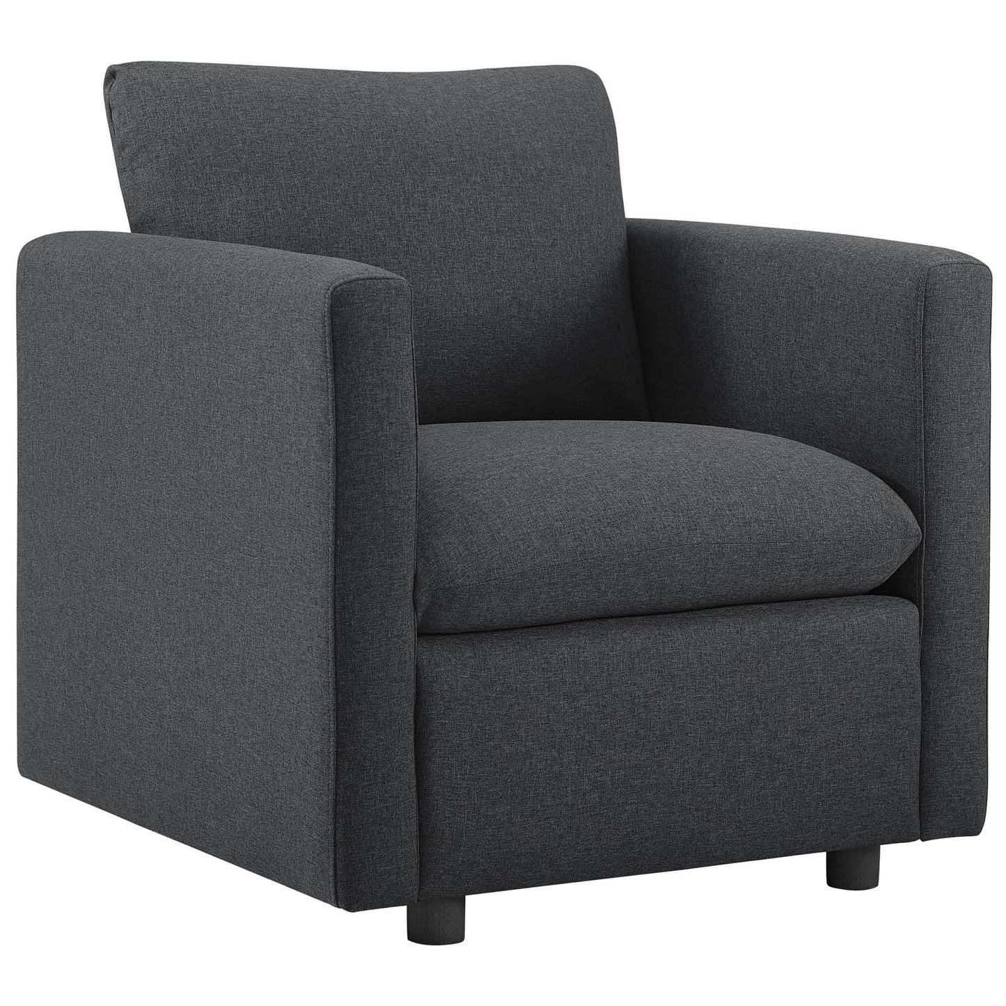 Modway Activate Upholstered Fabric Armchair FredCo