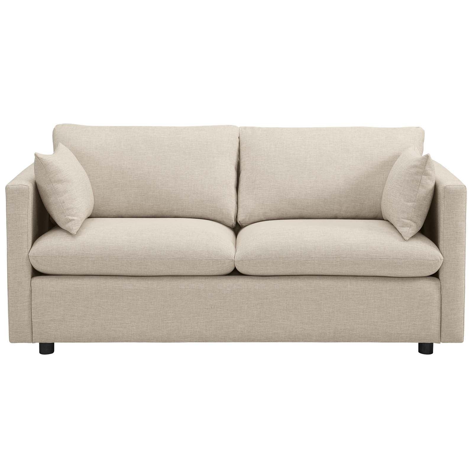 Modway Activate Upholstered Fabric Sofa FredCo