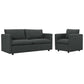 Modway Activate Upholstered Fabric Sofa and Armchair Set FredCo