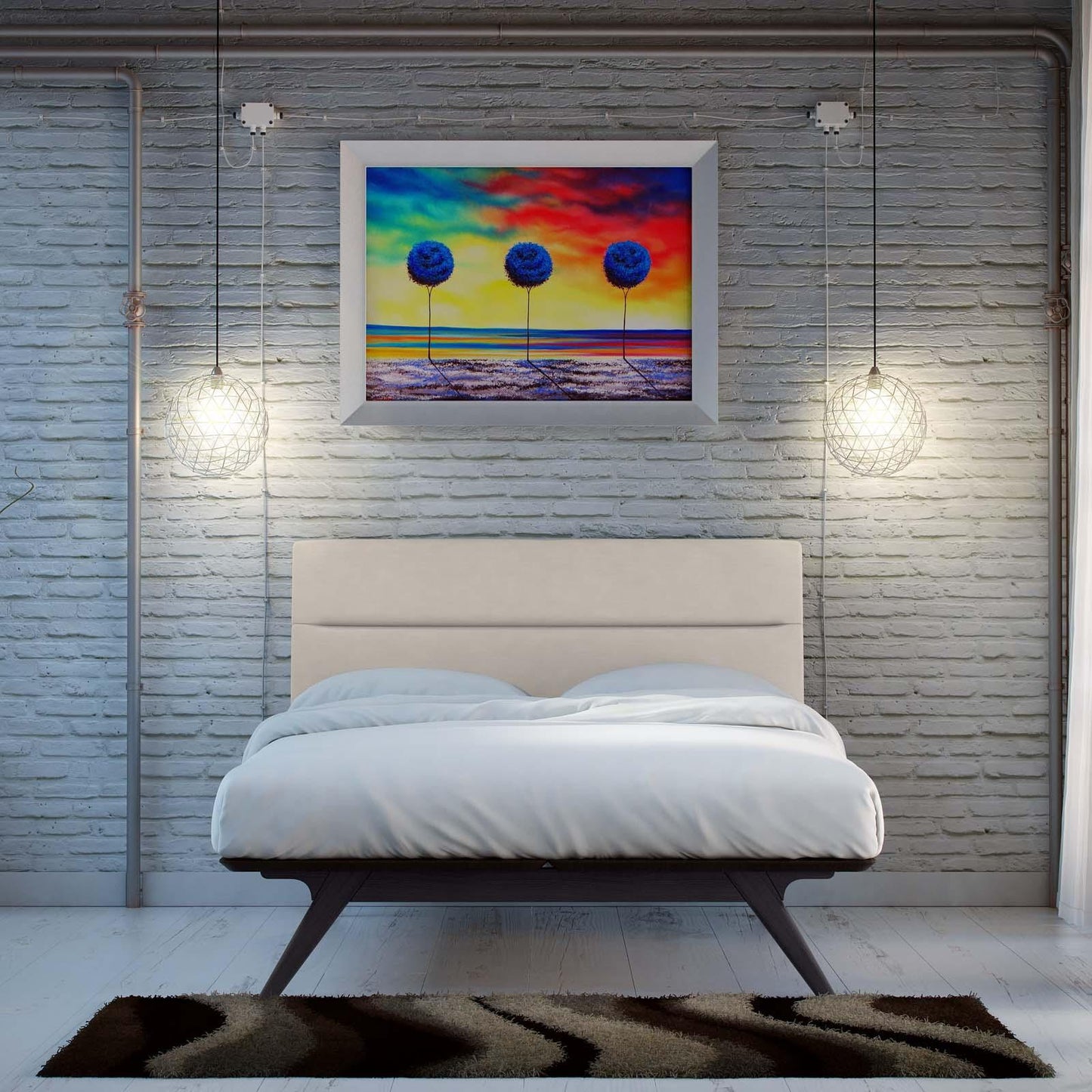 Modway Addison Queen Bed FredCo